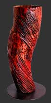 Click on photo to see larger image. THE ICHIBOKU SCULPTURES BY MARK LINDQUIST - Mark Lindquist, Hompashiki II (Ichiboku Series) 1995.